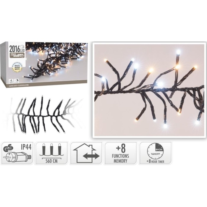 GHIRLANDA 2016LED CALDOFREDDO